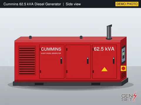 Cummins 62.5 kVA 2020 Working Diesel Generator in Goa #199 — Product Photos