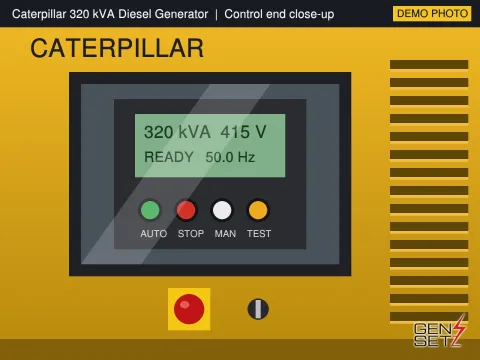 Caterpillar 320 kVA 2017 Working Diesel Generator in Chennai #201 — Product Photos