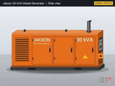 Kirloskar 30 kVA 2013 Working Diesel Generator in Trivandrum #204 — Product Photos