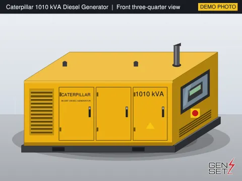 Caterpillar 1010 kVA 2008 Working Diesel Generator in Mysore #207