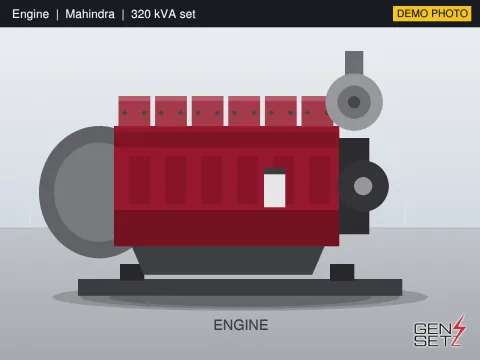 Perkins 320 kVA 2018 Working Diesel Generator in Chennai #225 — Engine Photo