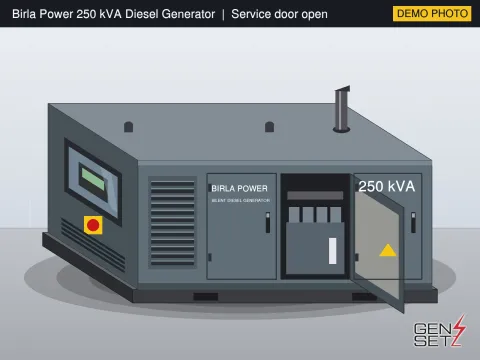 Cummins 250 kVA 2023 Working Diesel Generator in Bangalore #242 — Product Photos