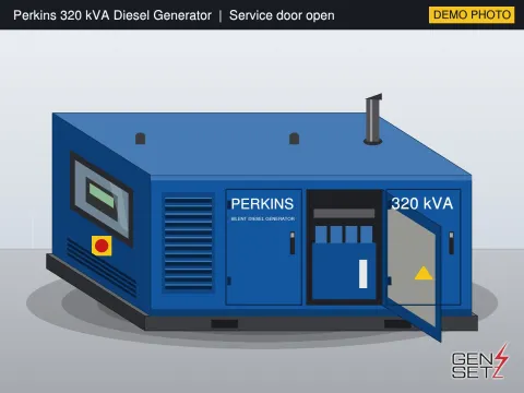 Perkins 320 kVA 2014 Working Diesel Generator in Tumkur #245 — Product Photos