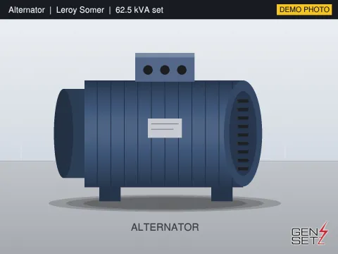 Kirloskar 62.5 kVA 2022 Working Diesel Generator in Chennai #261 — Alternator Photo