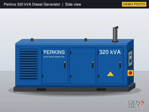 Perkins 320 kVA 2024 Working Diesel Generator in Hyderabad #265 — Product Photos