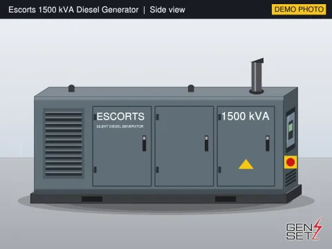 Kirloskar 1500 kVA 2021 Working Diesel Generator in Bangalore #266 — Product Photos
