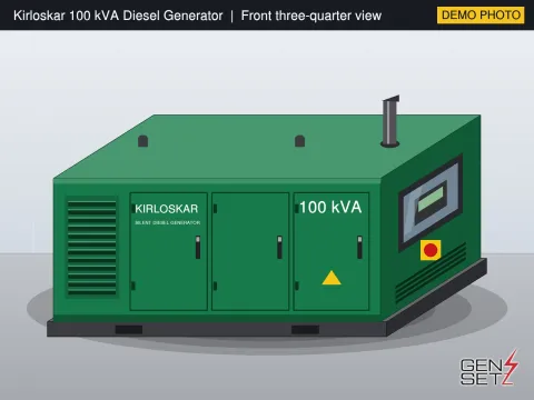 Kirloskar 100 kVA 2018 Working Diesel Generator in Mysore #267