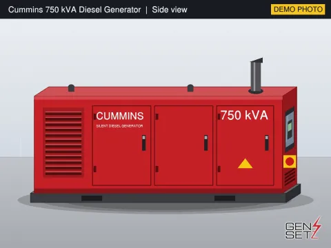 Cummins 750 kVA 2016 Working Diesel Generator in Hyderabad #277 — Product Photos