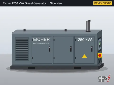Eicher 1250 kVA 2012 Working Diesel Generator in Goa #283 — Product Photos