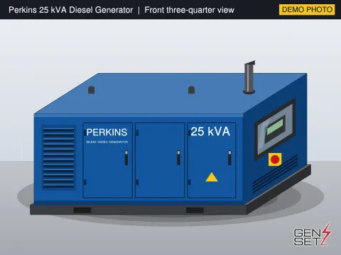 Perkins 25 kVA 2013 Working Diesel Generator in Hassan #292
