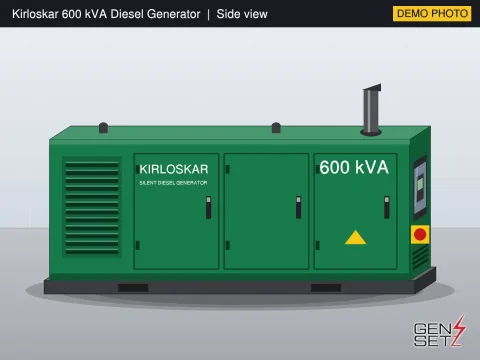 Kirloskar 600 kVA 2021 Working Diesel Generator in Mangalore #294 — Product Photos